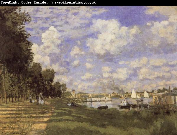 Claude Monet The Harbour at  Argenteuil